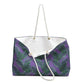 Purple Tropical Bliss Weekender Bag