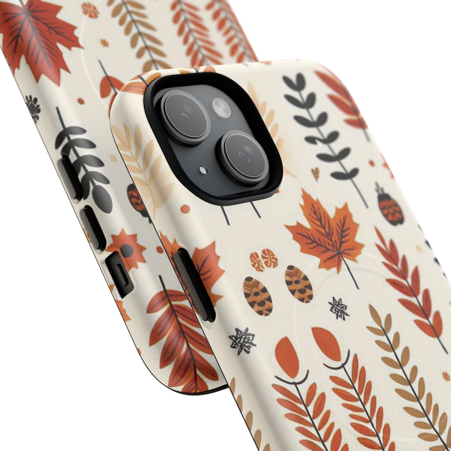 Autumn Whimsy Woods Tough iPhone Magnetic Case, Autumn iPhone Cover, Seasonal iPhone Accessories, Cute Gift for Fall Lovers, Nature-Inspired Design