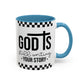 God is Still Writing My Story Accent Coffee Mug