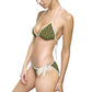 Brown Tropical Bliss Women's Bikini Swimsuit (AOP)-(AP)