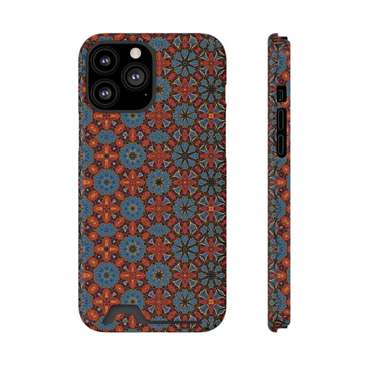 Arabesque Harmony iPhone and Samsung Case Card Holder