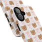 Cute Bear Pattern Magnetic Phone Case, Durable Animal Design, Gift for Kids, Trendy Case for iPhone, Cute Phone Accessory
