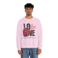 LOVE Always Unisex Heavy Gildan Blend™ Crewneck Sweatshirt.