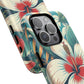 Tropical Hibiscus MagSafe® iPhone® Tough Case - Stylish Phone Protection Gift for Nature Lovers, Vibrant, Summer Vibes.