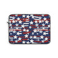 Patriotic Waves Laptop Sleeve