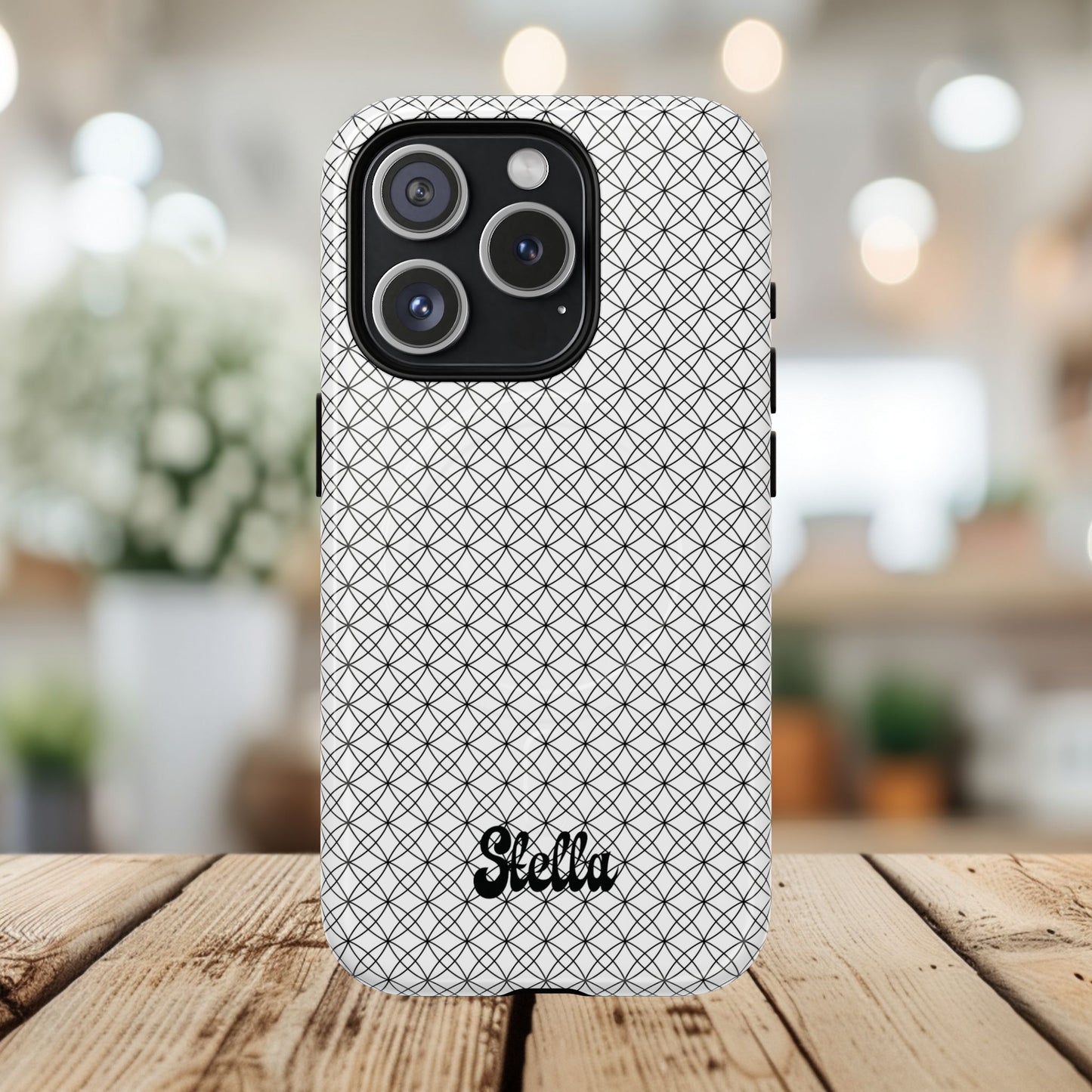 Personalized Geometric Phone Case, Stylish Tough Magnetic Cases, Unique Protection, Trendy Gift for Tech Lovers, Modern Mobile Accessory
