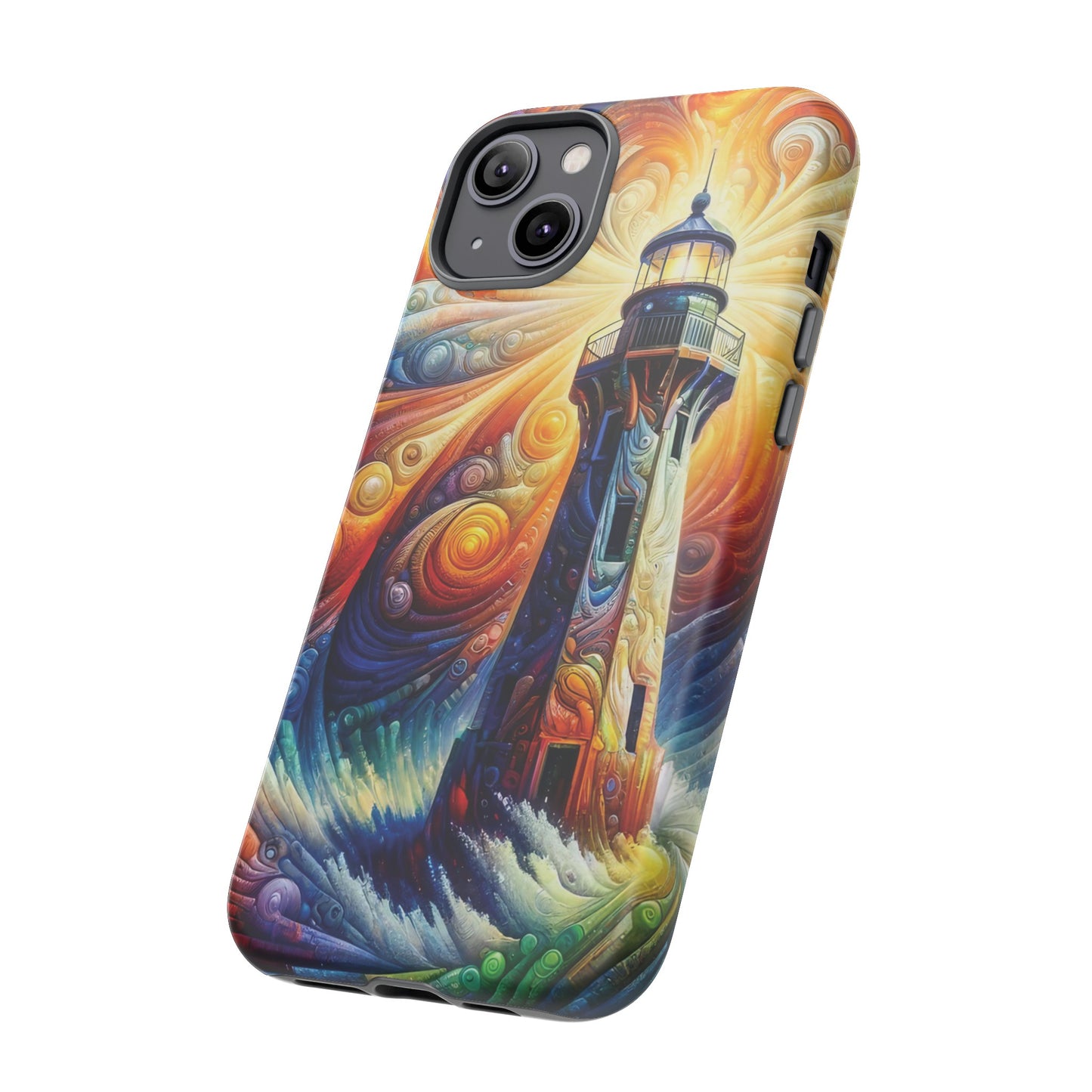 Cosmic Beacon Tough iPhone Cases