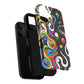 Vibrant Yin Yang Pop Splash Tough Magnetic iPhone Cases, Bold Artwork, Customizable Protection, Gift for Tech Lovers, Colorful iPhone Accessories