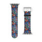 Psychedelic Visions Colorful Artful Watch Band - Unique Design for Fashion Lovers.
