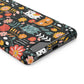 Whimsical Feline Garden iPhone and Samsung Case With Card Holder