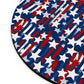 Patriotic Waves Mouse Pad - Perfect for Holiday Gifting & Workspaces