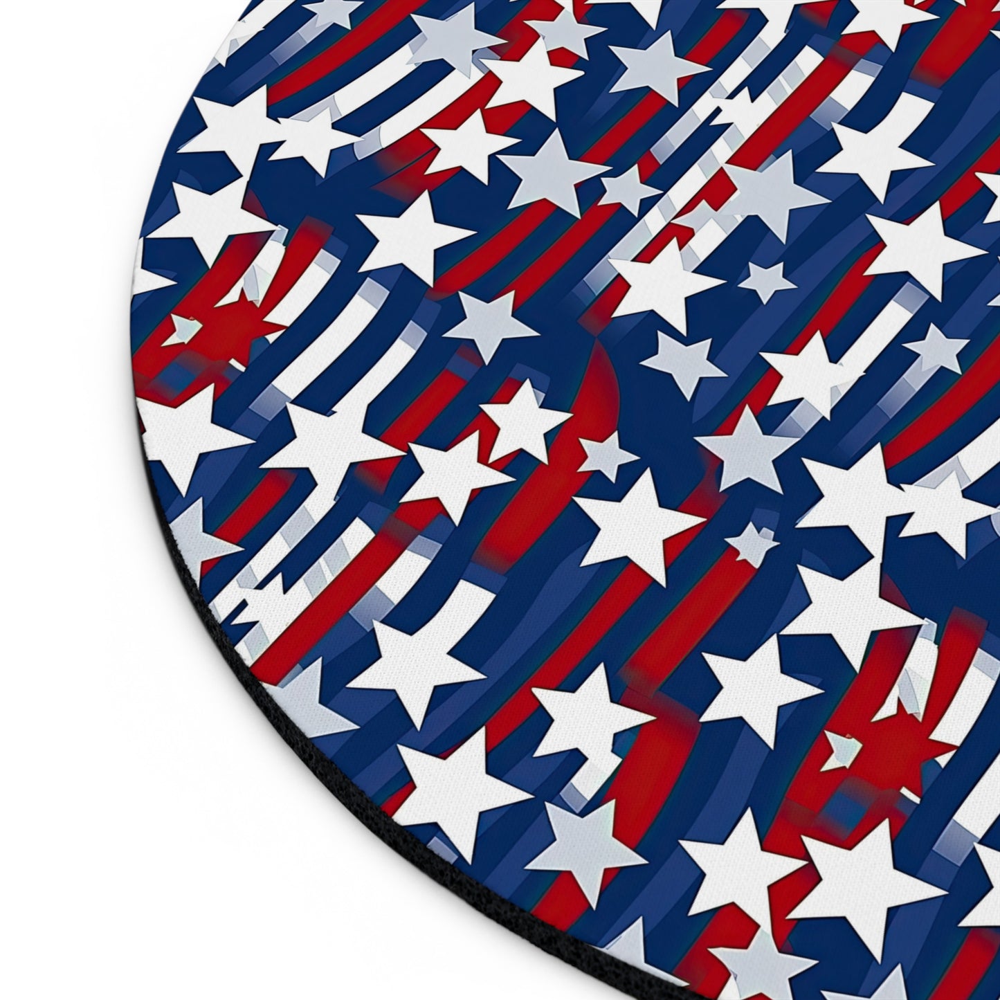 Patriotic Waves Mouse Pad - Perfect for Holiday Gifting & Workspaces