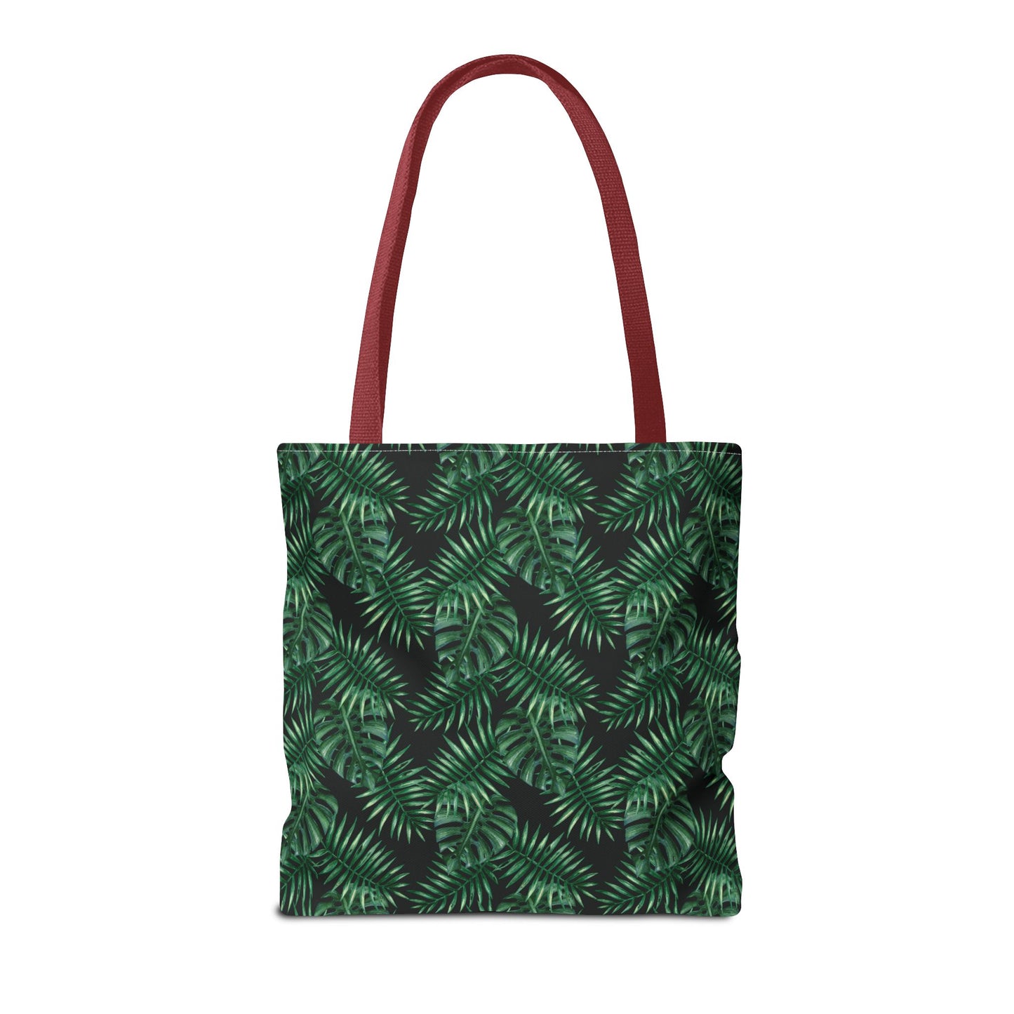 Black Tropical Bliss Tote Bag