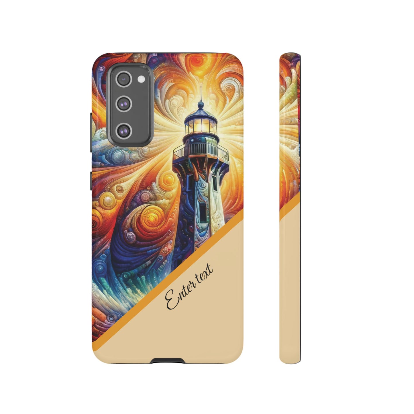 Personalized Cosmic Beacon Tough Samsung and Google Phone Cases