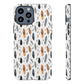 Whispering Feathers iPhone, Samsung and Google Tough Cases