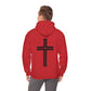 JESUS Unisex Heavy Blend™ Gildan Hooded Sweatshirt.