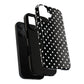 Polka Dot Tough iPhone Magnetic Case, Stylish iPhone Cover for Protection, Unique Gift for Birthdays, Holidays, Tech Lovers