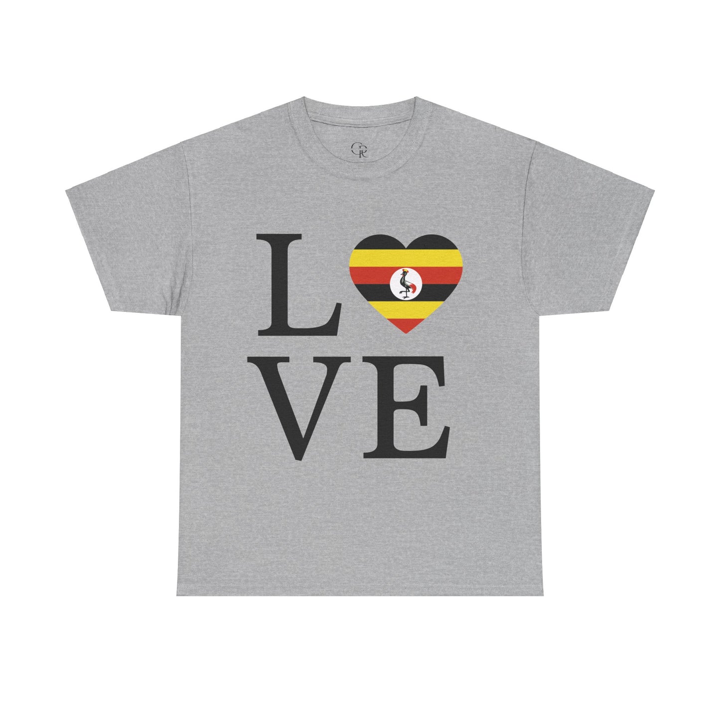 LOVE UGANDA Unisex Heavy Cotton Tee