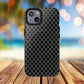 Noir Mosaic Tough iPhone Magnetic Case, Geometric Patterned Case, Durable iPhone Cover, Unique Tech Accessories, Perfect Gift for Him/Her