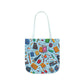 Blue Academic Adventures Canvas Tote Bag