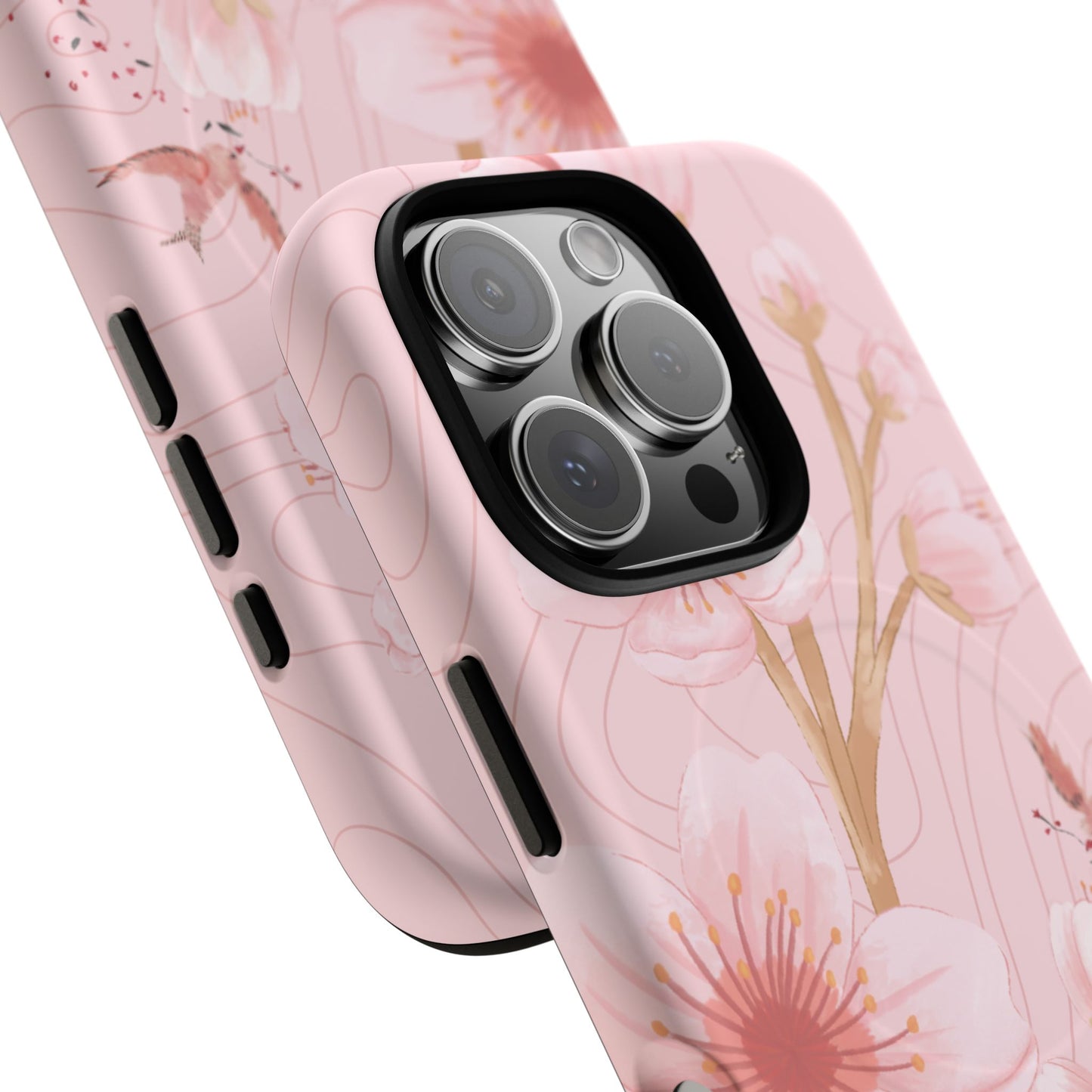 I am with You Always Matthew 28:20, Inspirational Gift, Floral Bible Verse, Magnetic Tough MagSafe® iPhone®, 13, 14, 15, 16, 17, Pro, Pro Max, Plus Cases.