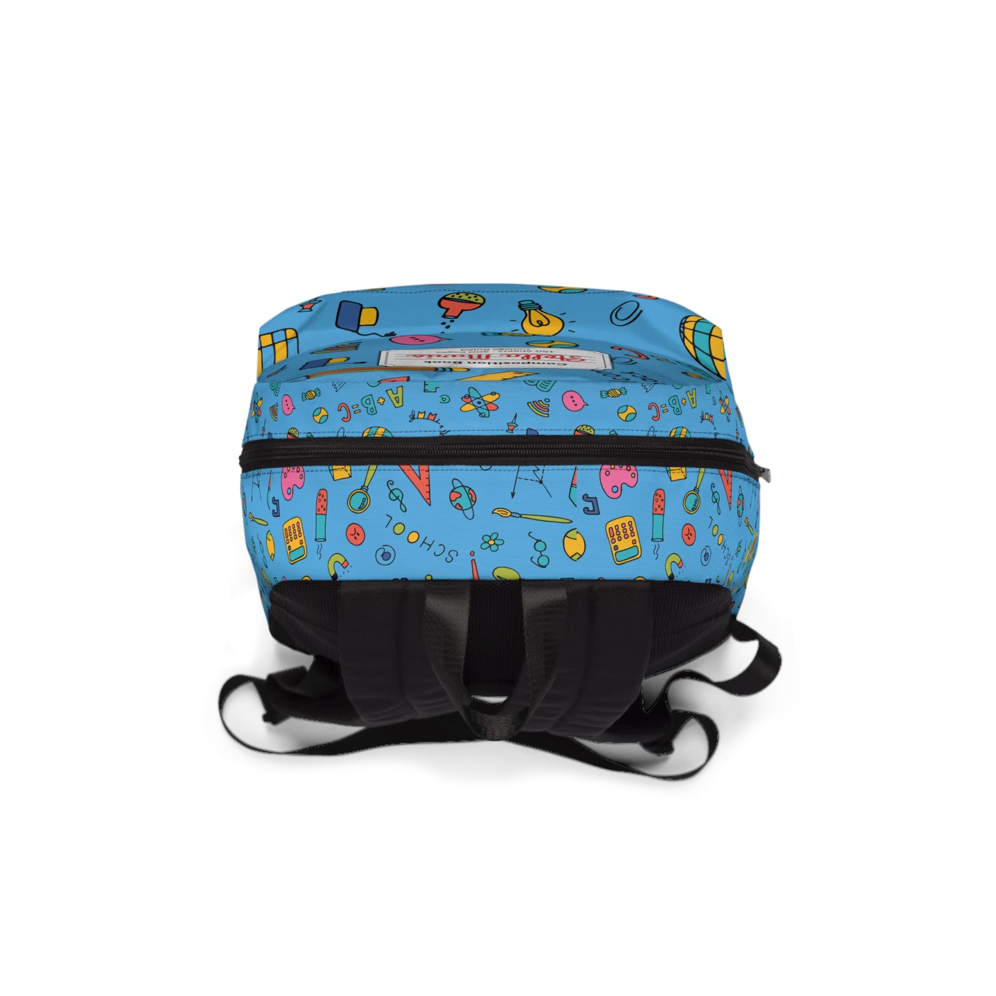 Personalized Classroom Couture Composition Book Inspired Colorful Kids' Backpack, School Bag, Fun Pattern Backpack, Cute Child's Rucksack, Composition Backpack, Unique School Supplies