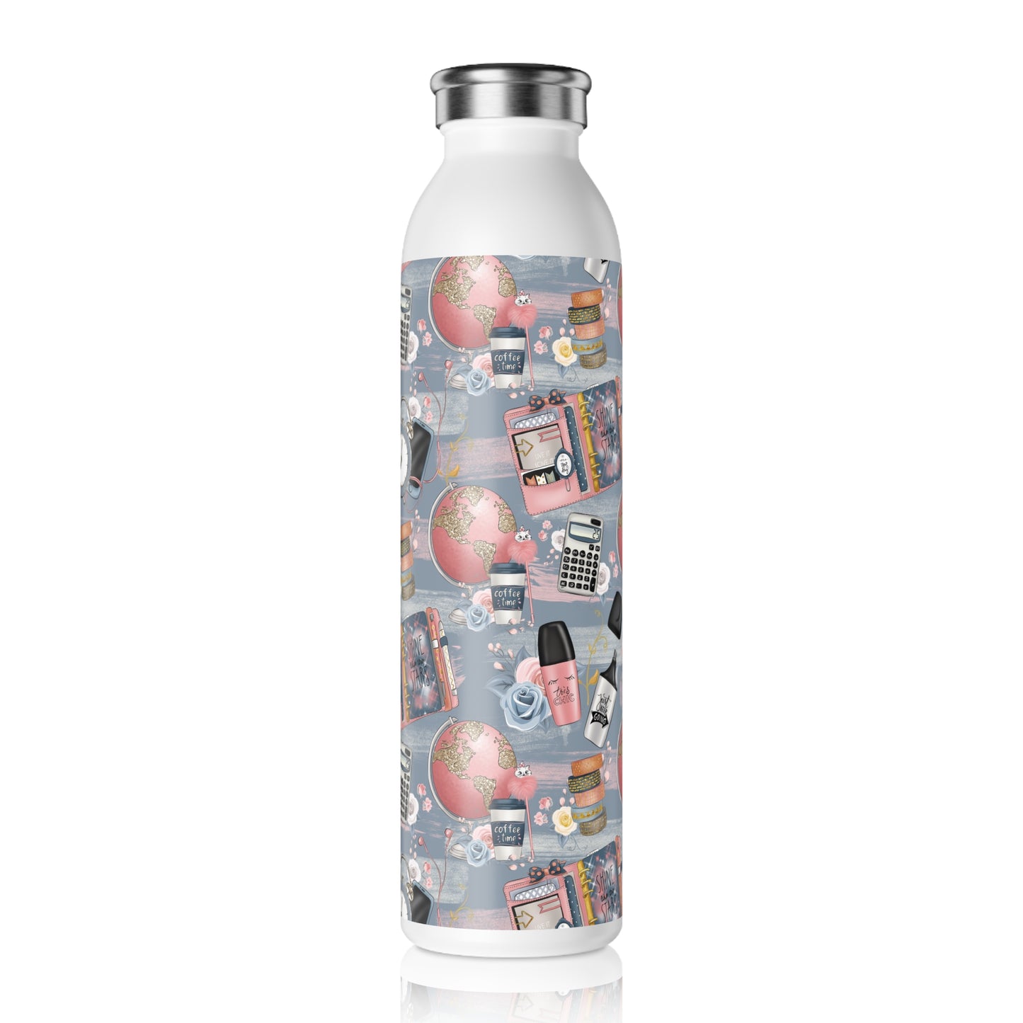 Chic Essentials Slim Water Bottle