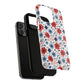 Patriotic Floral Dreams Tough Magnetic iPhone Cases, Durable, Stylish, Gift for Her, Protective Phone Cover, Spring Floral Design