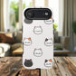 Cute Cat Tough Magnetic Case, iPhone Cover, Cat Lover Gift, Cute Cat Accessories, Pet-Themed iPhone Case
