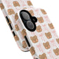 Cute Bear Pattern Magnetic Phone Case, Durable Animal Design, Gift for Kids, Trendy Case for iPhone, Cute Phone Accessory