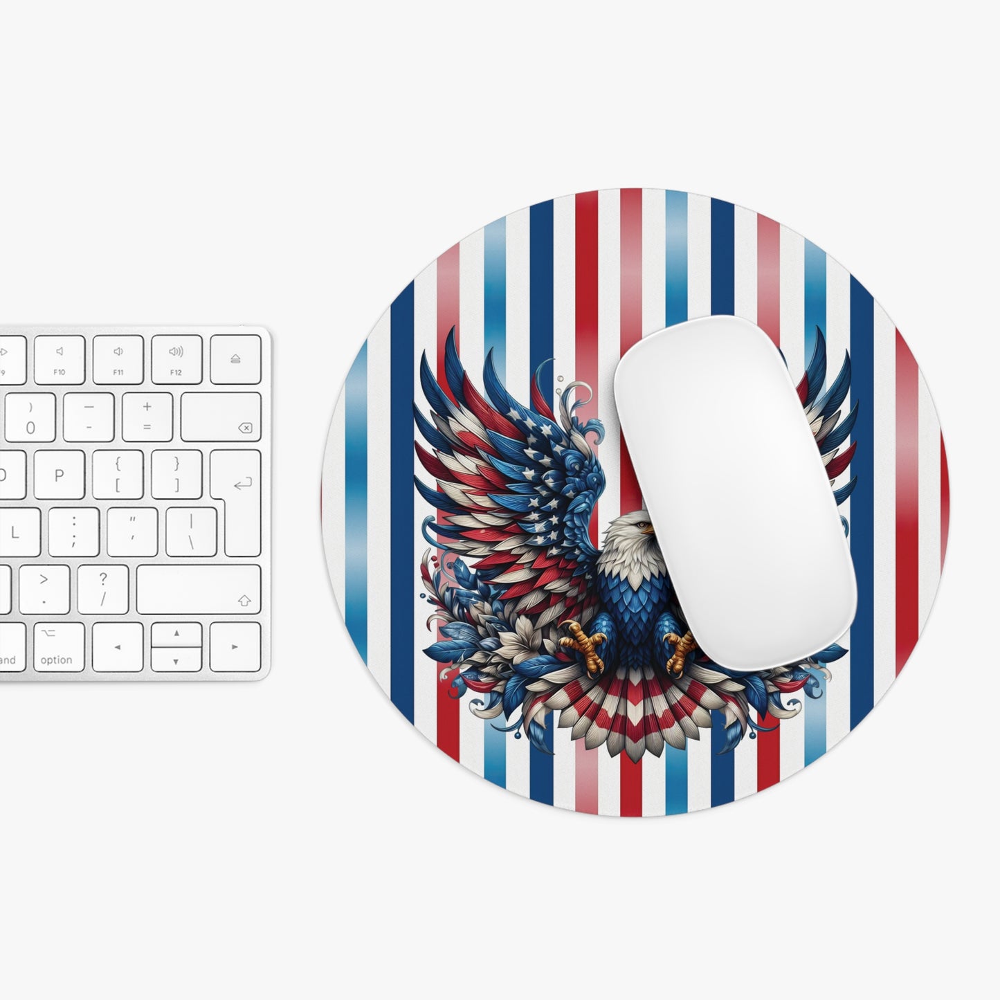 Patriotic Pride Mouse Pad - Stylish Desk Accessory for American Pride