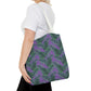 Purple Tropical Bliss Tote Bag