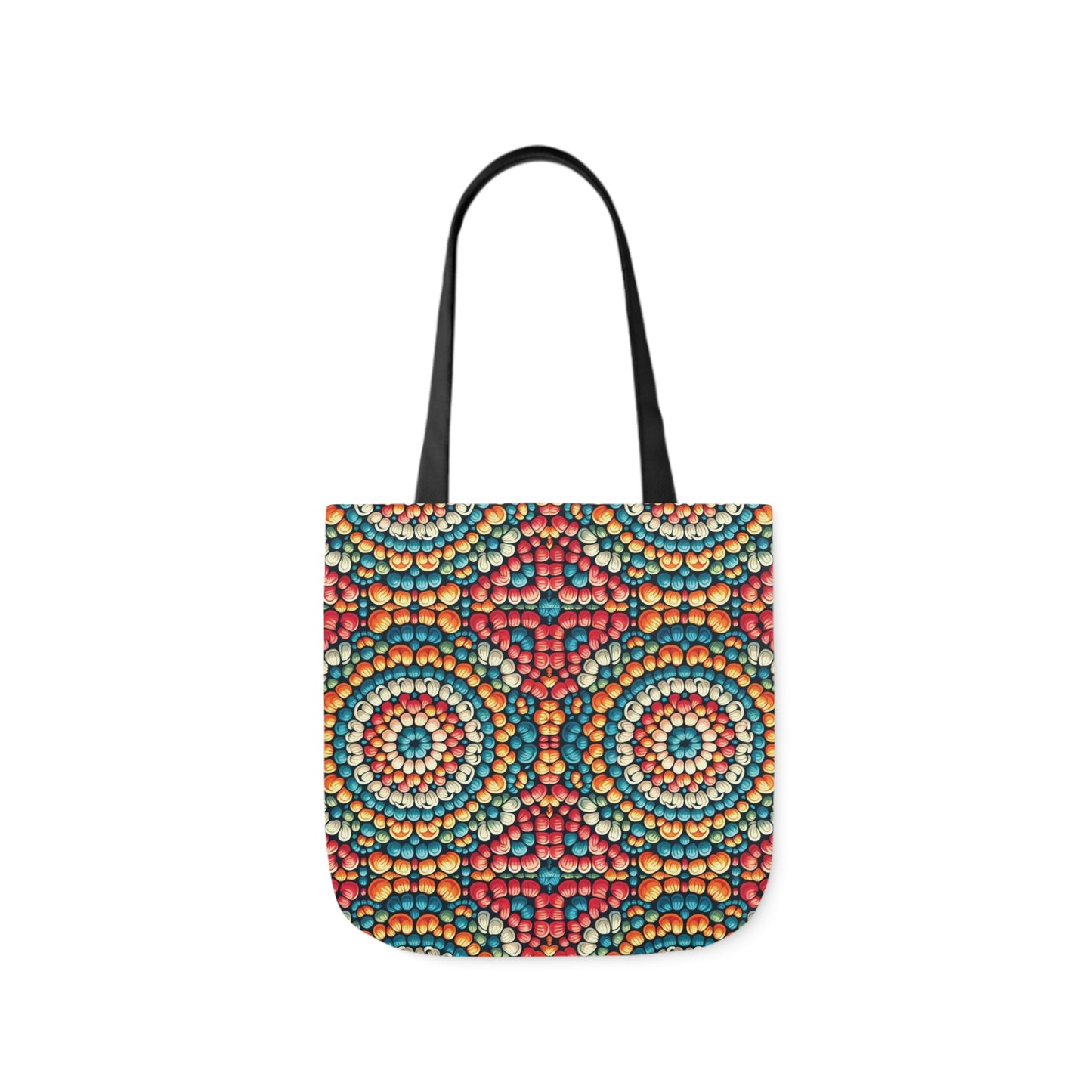 Kaleidoscope Canvas Tote Bag