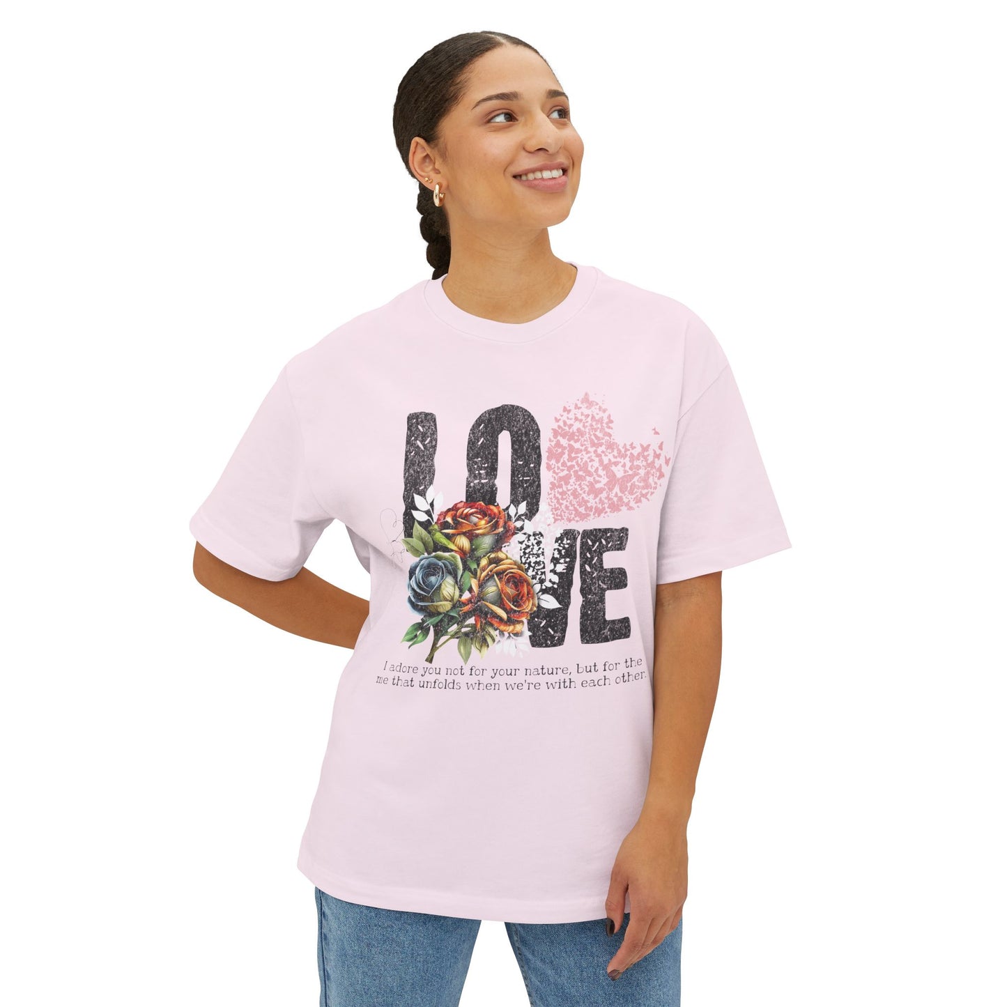 Love Always Unisex Oversized Bella Canvas Boxy Tee