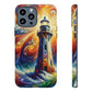 Cosmic Beacon Tough iPhone Cases