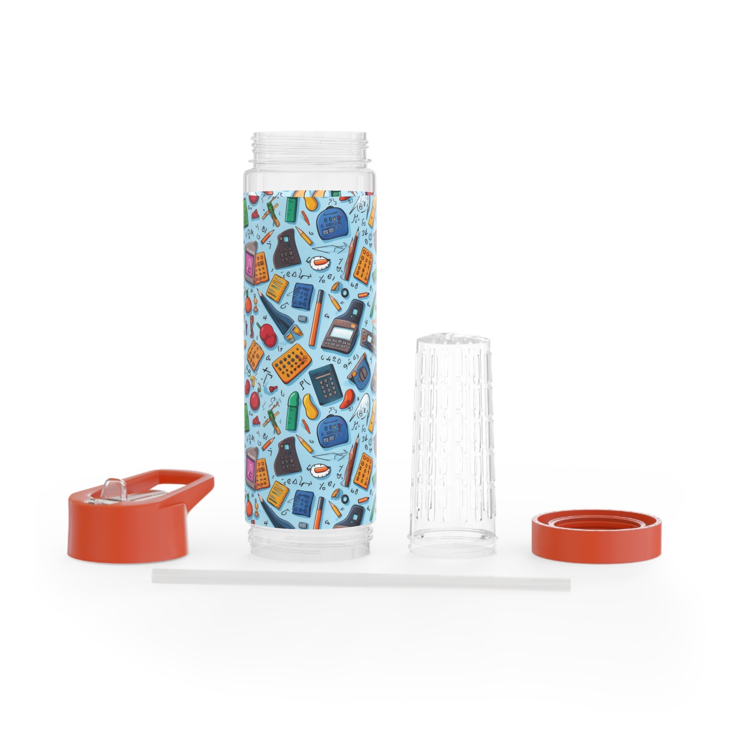 Blue Academic Adventures Infuser Water Bottle