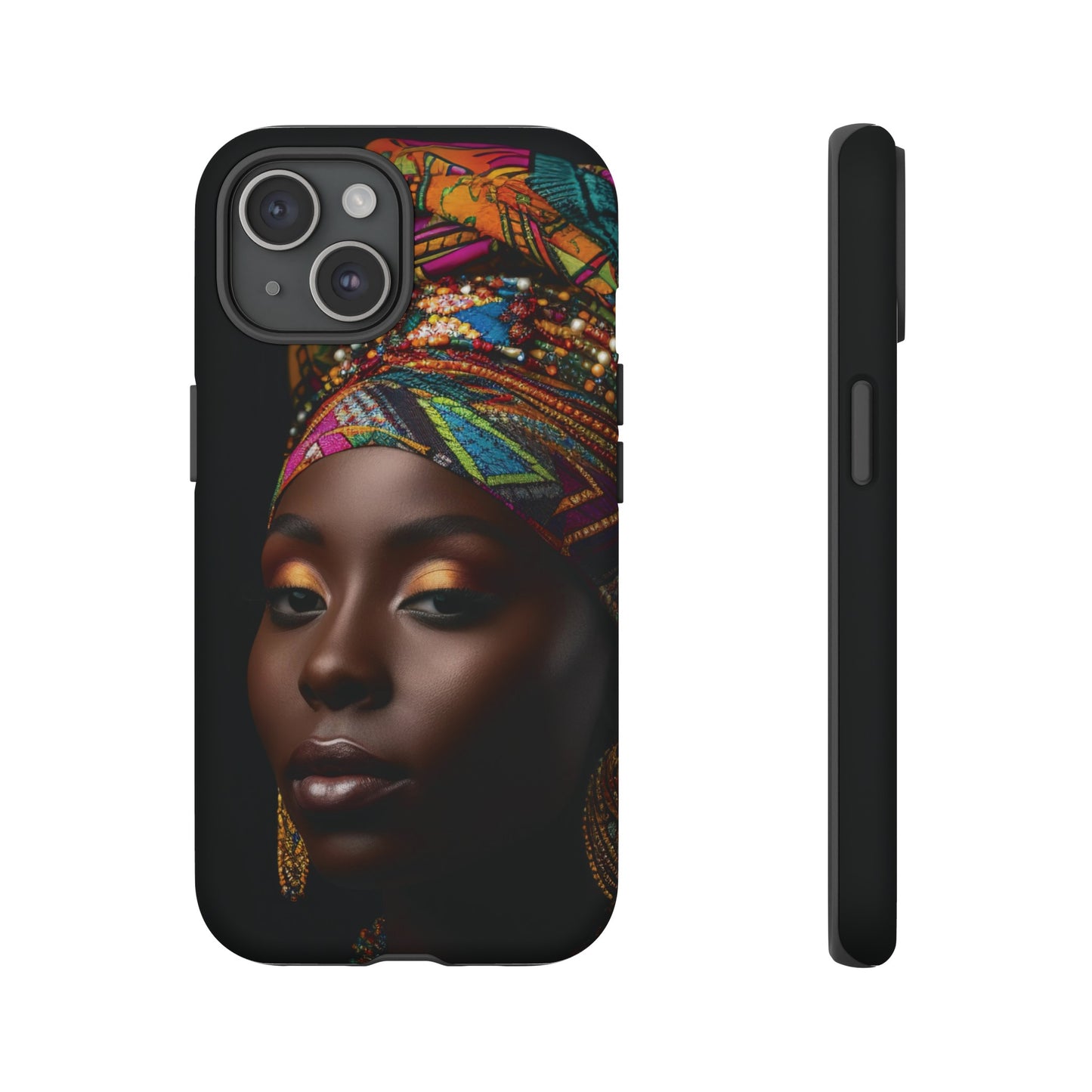 Regal Reflections: African Majesty iPhone Cases