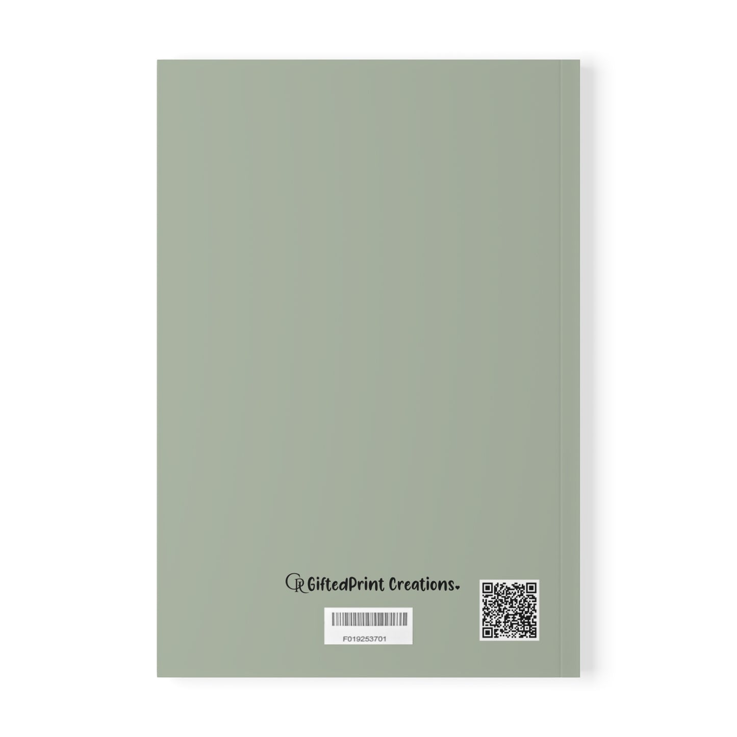 ''Choosing the 'me' I want to Become'' Softcover Notebook, Journal, Planner, Self-Care Gift, Inspirational Writing, A5 Notebook with Floral Design