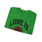 Love is ... Valentines Unisex Heavy Blend™ Crewneck Sweatshirt.