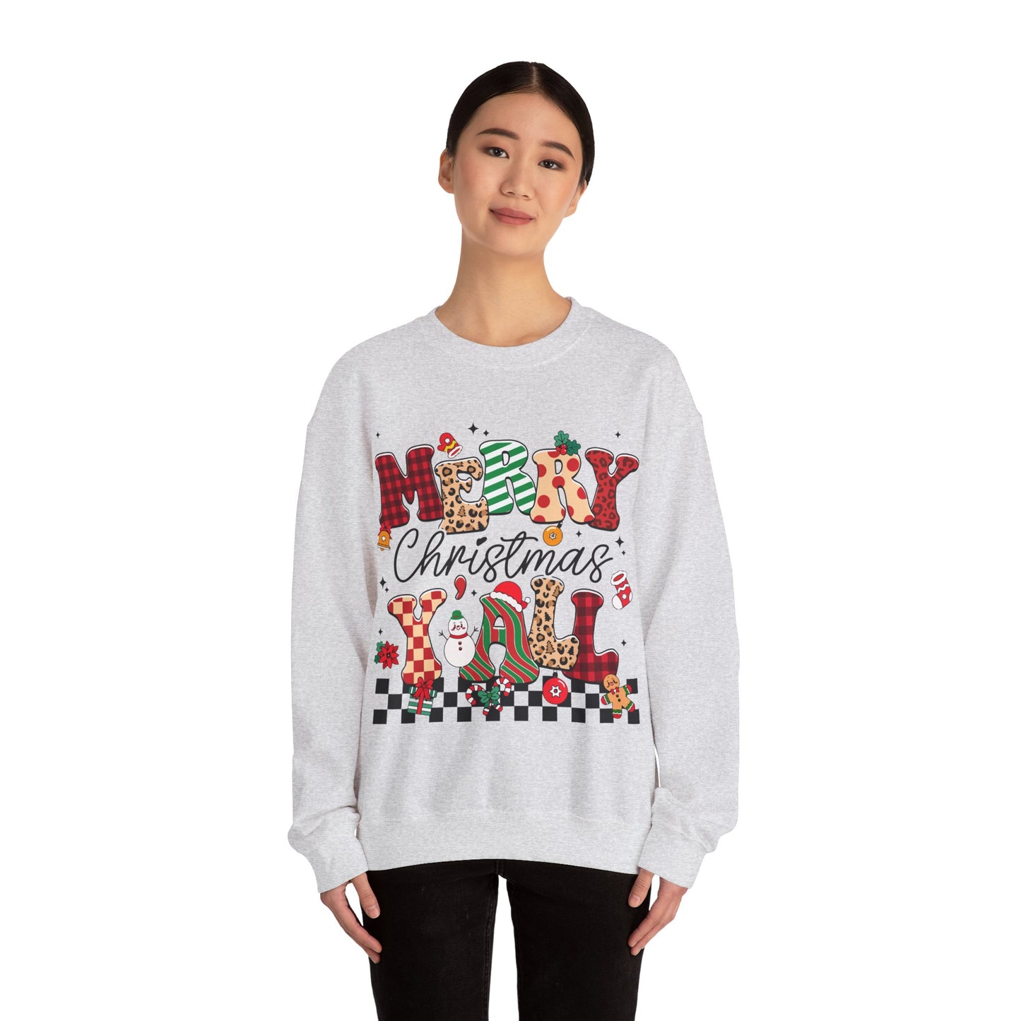 Merry Christmas  Unisex Heavy Blend™ Crewneck Sweatshirt