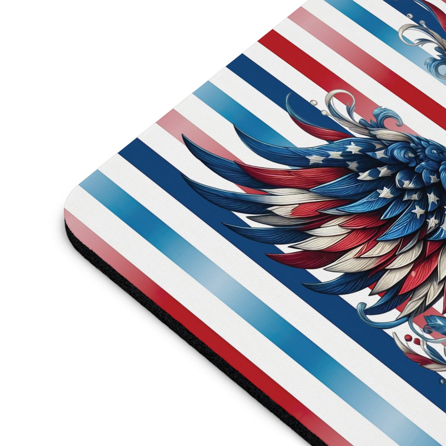 Patriotic Pride Mouse Pad - Stylish Desk Accessory for American Pride
