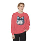 Polka Dot Pumpkin Charm Unisex Garment-Dyed Sweatshirt