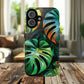 Tropical Leaf Phone Case | Tough Magnetic Cases, iPhone Accessories, Gift for Him/Her, Phone Protection, Summer Style, Trendy Design