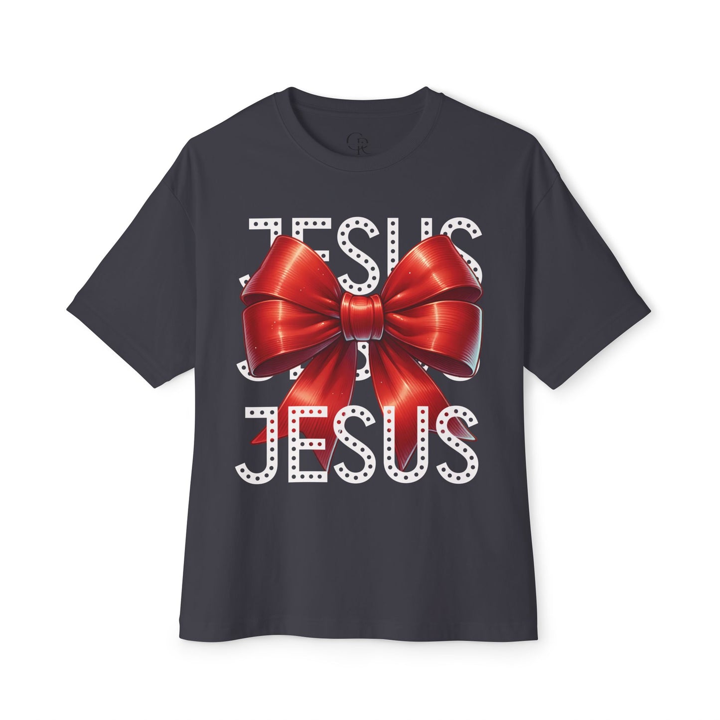 JESUS Charm Unisex Oversized Bella Canvas Boxy Tee