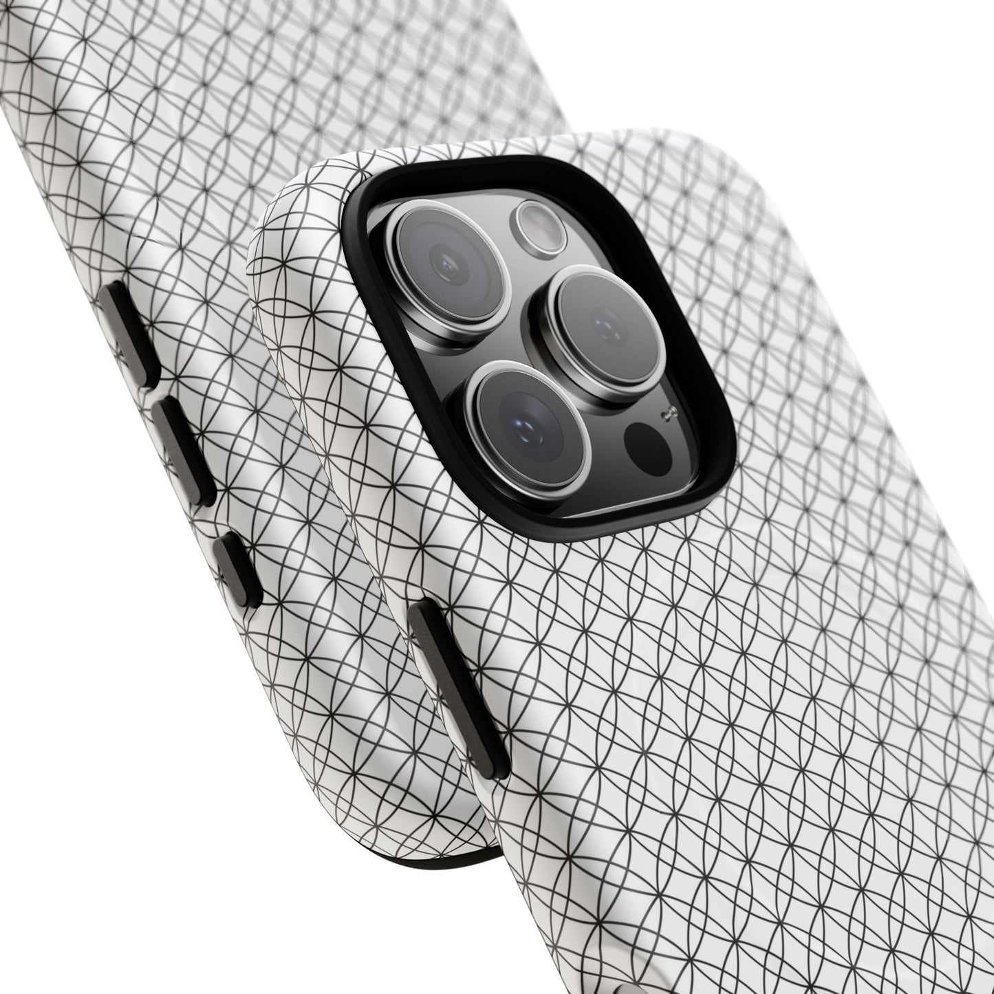 Personalized Geometric Phone Case, Stylish Tough Magnetic Cases, Unique Protection, Trendy Gift for Tech Lovers, Modern Mobile Accessory