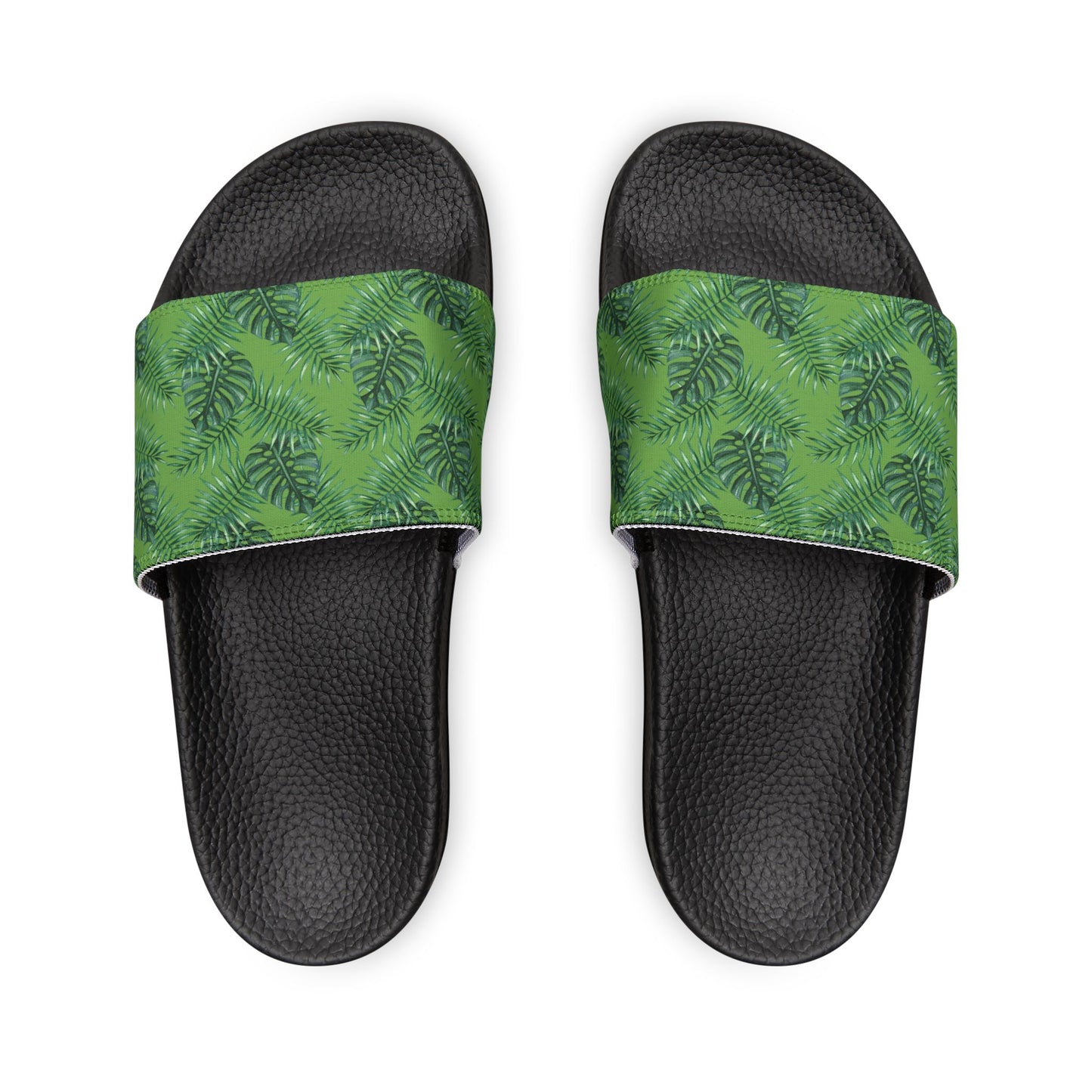 Tropical Bliss Green Youth Removable-Strap Sandals