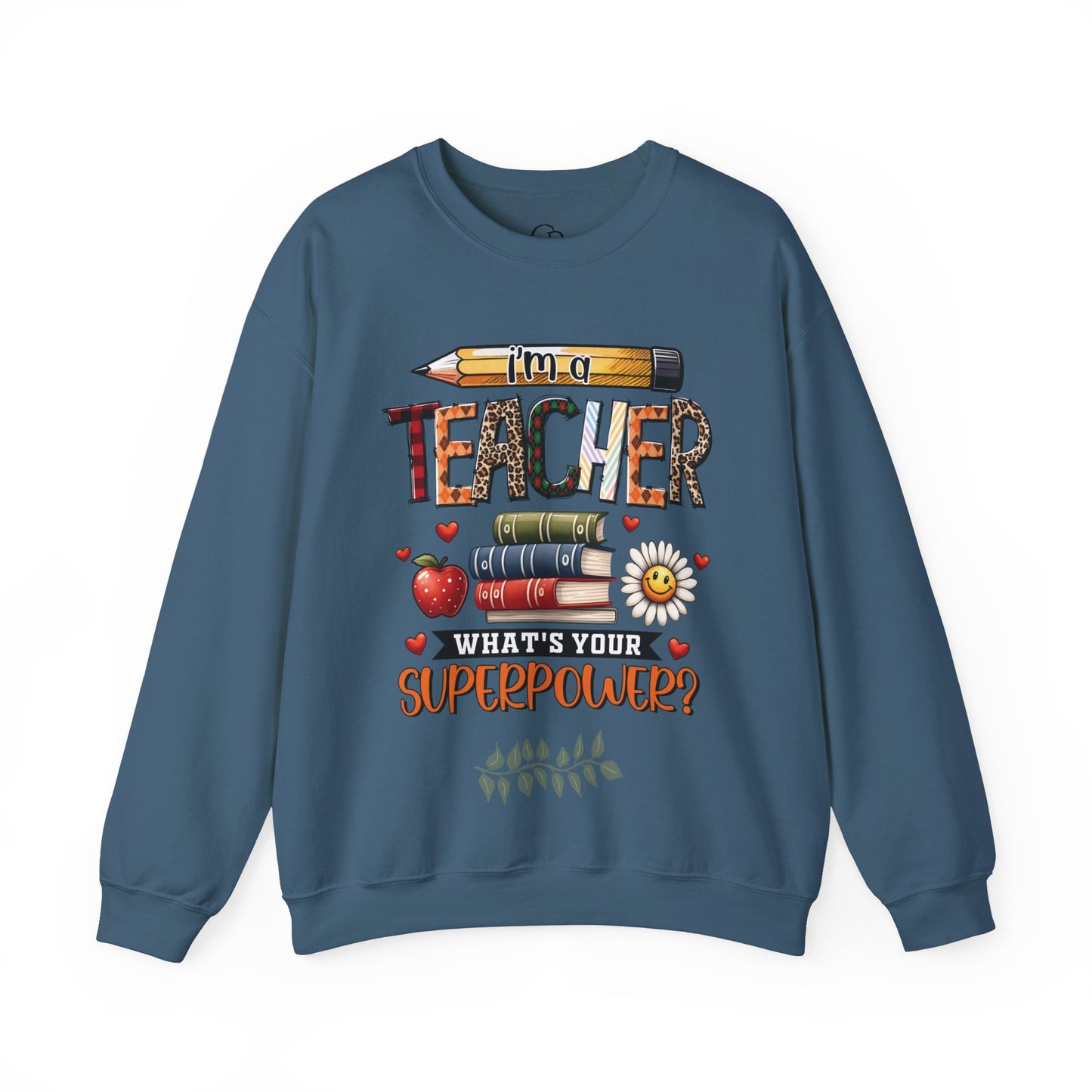 Teachers are Heros Unisex Heavy Blend™ Crewneck Sweatshirt