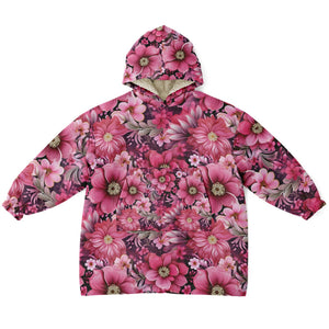 Peony Dreams Youth Snug Hoodie - AOP