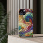 Spiral Spectrum iPhone and Samsung Case Card Holder