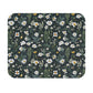Daisy Delight Botanical Floral Mouse Pad - Vintage Greenery Design.
